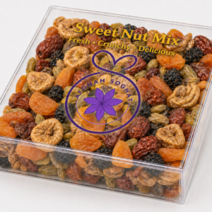 Sweet Afghan Nut Mix with dried fruits and nuts