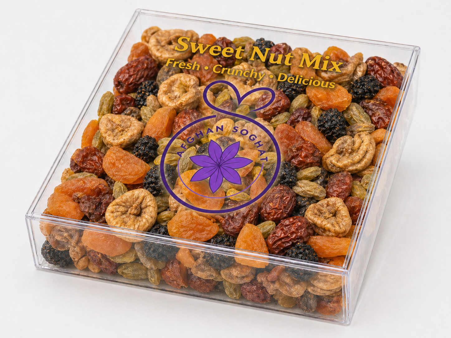 Sweet Afghan Nut Mix with dried fruits and nuts